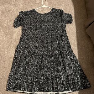 Black and White Polka Dot Dress